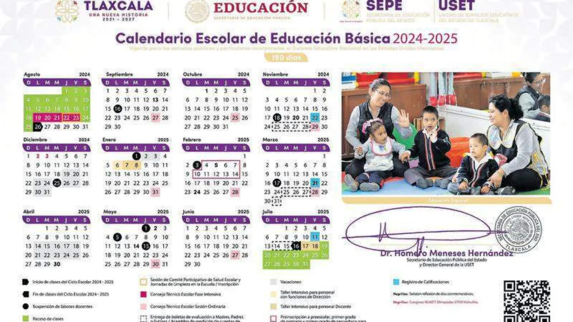 calendarkio escolar 2024-2025